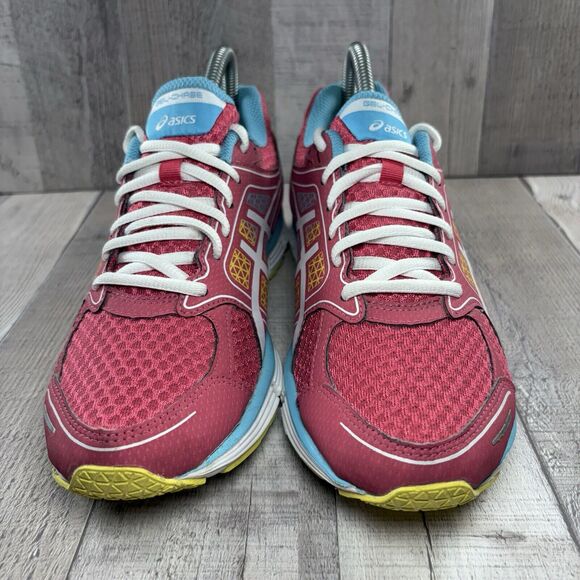 Asics GEL Chase Womens Size 8 Running Shoes Sneakers Trainers Low Top Pink T3A7Q - Picture 3 of 11